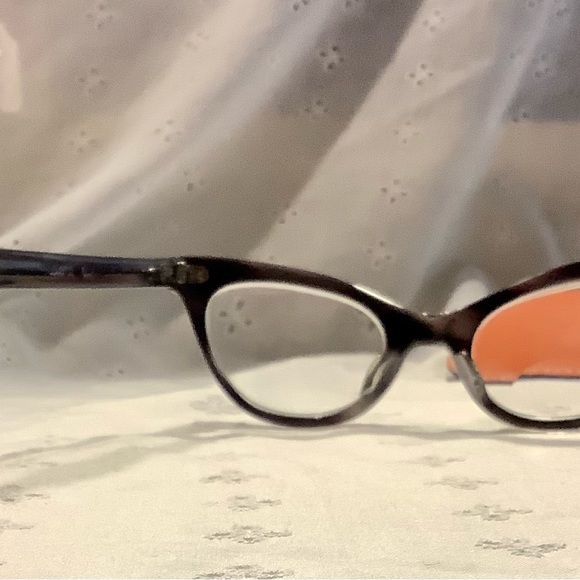 1950-1960 black/grey celluloid womans bifocals - Picture 4 of 10